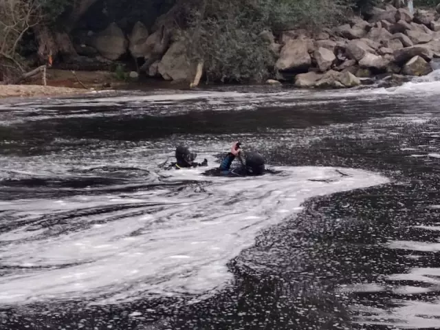 Bursa'da dereye giren kişi boğuldu