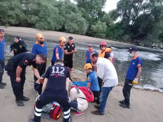 Bursa'da dereye giren kişi boğuldu