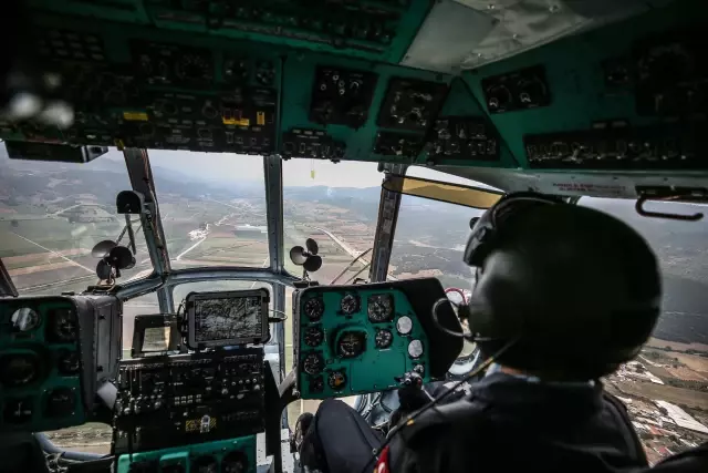 Marmara'nın trafiğine helikopterli denetim