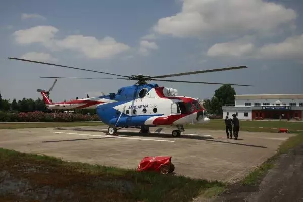 JANDARMA'DAN HELİKOPTERLİ TRAFİK DENETİMİ