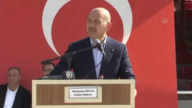 Son dakika: Soylu, Çakırsöğüt Jandarma Komando Tugay Komutanlığında askerlerle bayramlaştı (3)