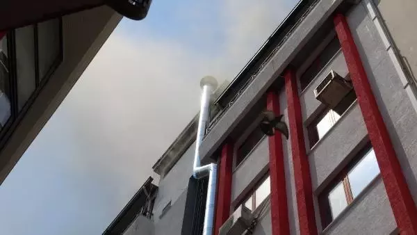 Son dakika haberi... YANGINDA MAHSUR KALAN KEDİLER İTFAİYE EKİPLERİNCE KURTARILDI