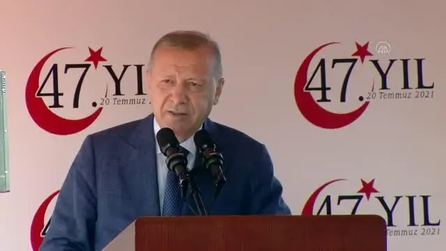 Son dakika haberi! Cumhurbaşkanı Erdoğan: '(Kıbrıs meselesi) Ne dışarıdan verilen mesajların ne de içeriden yürütülen girişimlerin, nazarımızda boş teneke gürültüsünden... Son dakika haberi! Cumhurbaşkanı Erdoğan: '(Kıbrıs meselesi) Ne dışarıdan verilen mesajların ne de içeriden yürütülen girişimlerin, nazarımızda boş teneke gürültüsünden...