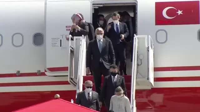 Son dakika haber... Cumhurbaşkanı Erdoğan KKTC'de
