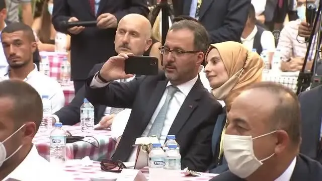 Cumhurbaşkanı Erdoğan, KKTC'de gençlerle buluştu (3)