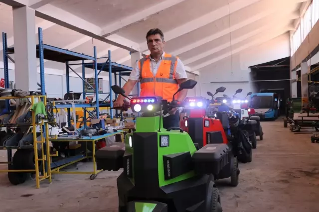 GÜVENLİK SEKTÖRÜ İÇİN ELEKTRİKLİ ARAÇ ÜRETTİ