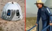 Dünyanın en zengini Jeff Bezos'un feza yolculuğu başarıyla tamamlandı Dünyanın en zengini Jeff Bezos'un feza yolculuğu başarıyla tamamlandı