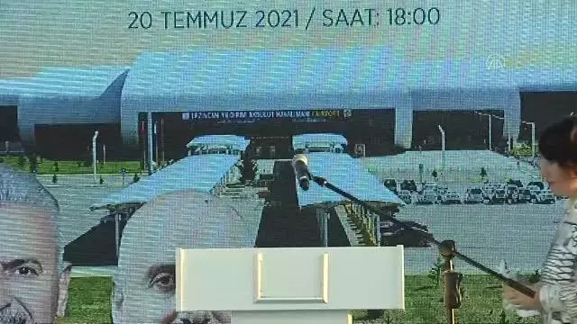 'Erzincan Havalimanı İsmim Değiştirme Töreni' - Çiğdem Kırca