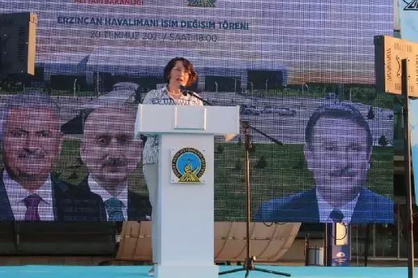 'Erzincan Havalimanı İsmim Değiştirme Töreni' - Çiğdem Kırca