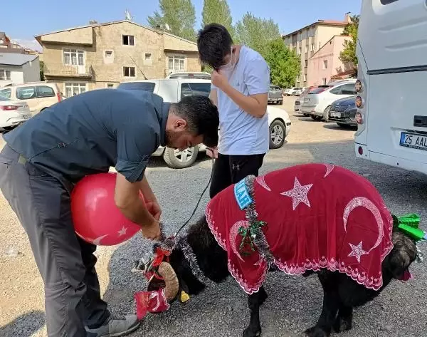 ERZURUM'DA 'GELİN KOÇU' GELENEĞİ DEVAM EDİYOR