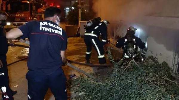 EVİ YANAN KADIN ERKEK ARKADAŞINI SUÇLADI