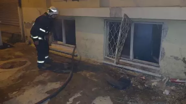 EVİ YANAN KADIN ERKEK ARKADAŞINI SUÇLADI