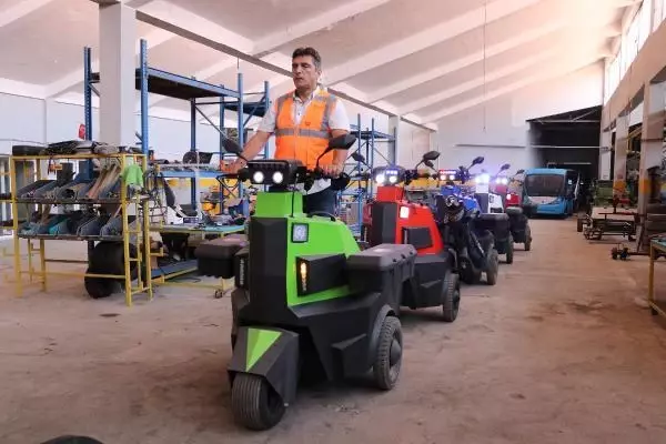 GÜVENLİK SEKTÖRÜ İÇİN ELEKTRİKLİ ARAÇ ÜRETTİ