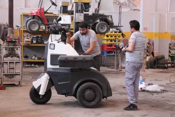 GÜVENLİK SEKTÖRÜ İÇİN ELEKTRİKLİ ARAÇ ÜRETTİ