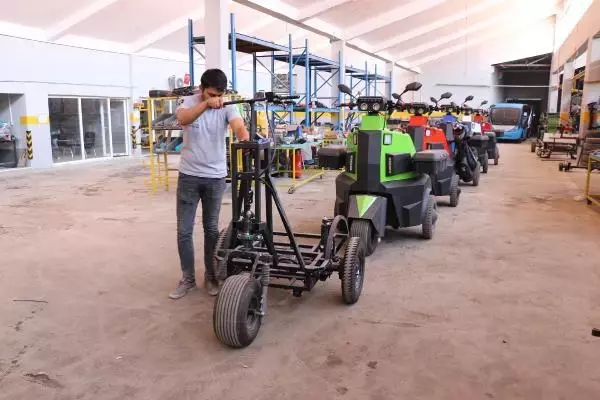 GÜVENLİK SEKTÖRÜ İÇİN ELEKTRİKLİ ARAÇ ÜRETTİ
