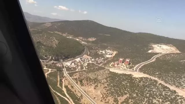 Havadan trafik denetimi yapıldı Havadan trafik denetimi yapıldı