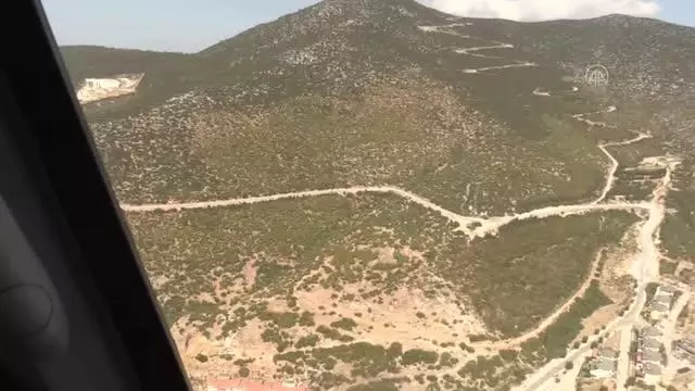 Havadan trafik denetimi yapıldı