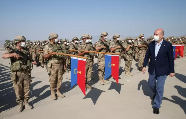 Son dakika haberleri! İçişleri Bakanı Soylu, Çakırsöğüt Jandarma Komando Tugay Komutanlığı'nda askerlerle bayramlaştı Açıklaması