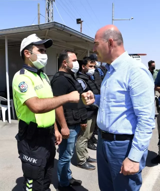İçişleri Bakanı Soylu Kilis'te