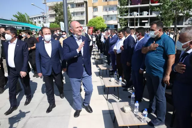 Son dakika haber... İçişleri Bakanı Soylu, Şırnak'ta bayramlaşma programına katıldı Açıklaması Son dakika haber... İçişleri Bakanı Soylu, Şırnak'ta bayramlaşma programına katıldı Açıklaması
