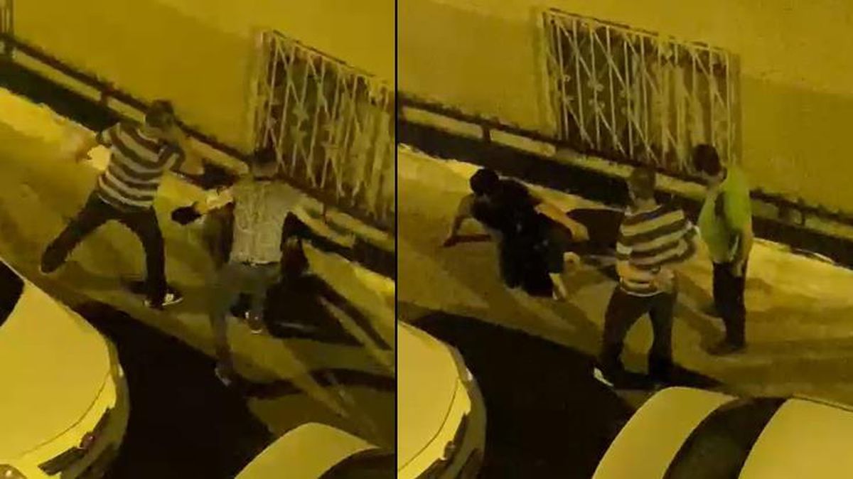 İnşaattan malzeme çaldığı iddia edilen şahıs, mahalleliye yakalanınca dakikalarca dayak yedi