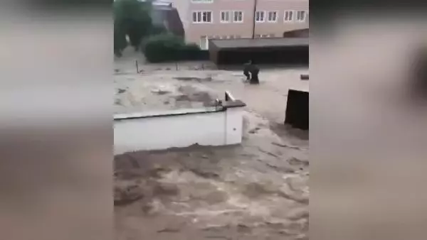 Karaaslan çiftine ve onları kurtaran Eisenmann'a geçmiş olsun ziyareti