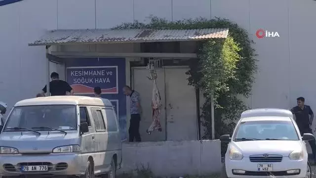 Karabük'te mezbahanede yoğunluk yaşanıyor