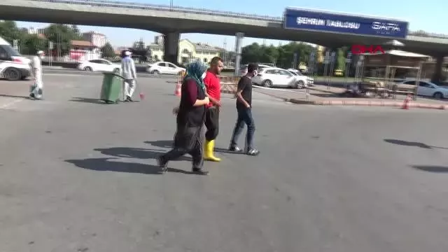 KAYSERİ'DE ACEMİ KASAPLAR HASTANELİK OLDU
