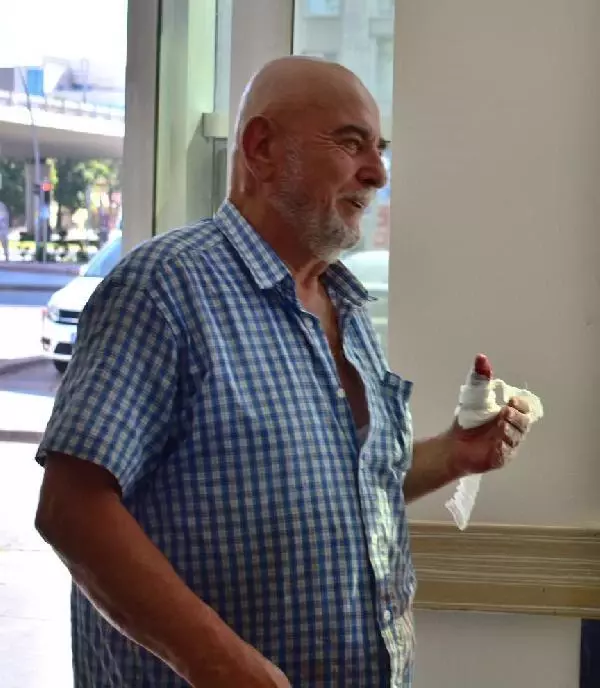 Kayseri'de acemi kasaplar hastaneye koştu