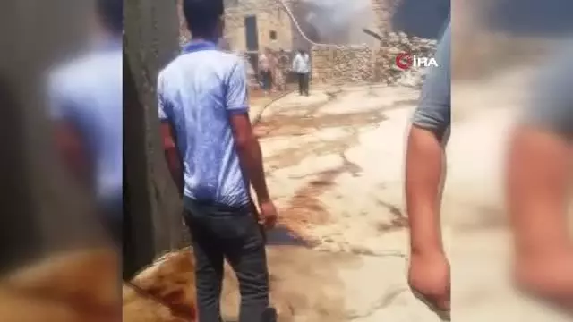 Kereste deposunda korkutan yangın