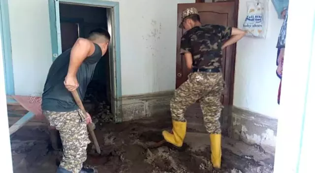 Kırgızistan'da sel: 1 ölü25 ev sular altında kaldı