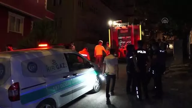 KIRIKKALE - Balkondaki piknik tüpü patladı