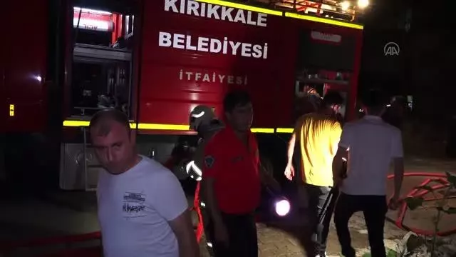 KIRIKKALE - Balkondaki piknik tüpü patladı