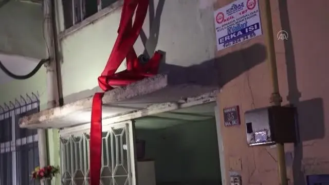 KIRIKKALE - Balkondaki piknik tüpü patladı