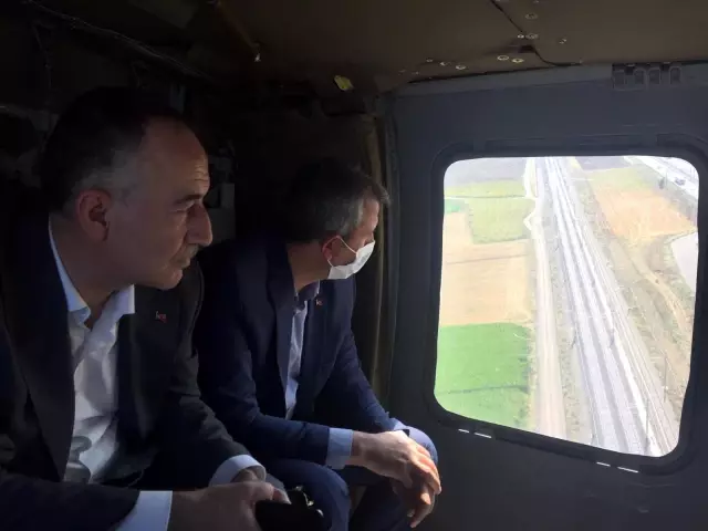 KIRIKKALE - Helikopter destekli trafik denetimi yapıldı