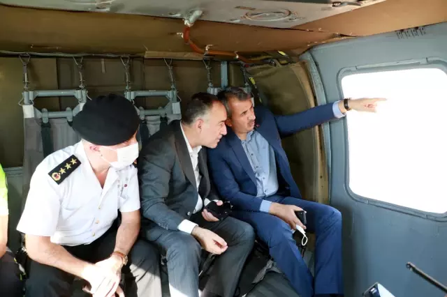 KIRIKKALE - Helikopter destekli trafik denetimi yapıldı