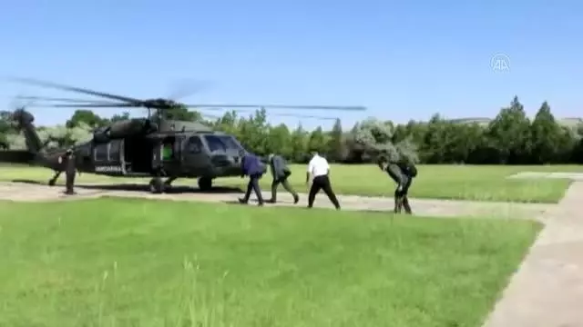 KIRIKKALE - Helikopter destekli trafik denetimi yapıldı KIRIKKALE - Helikopter destekli trafik denetimi yapıldı