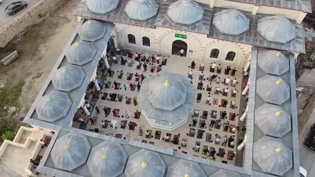 Kurban Bayramı namazı kılındı