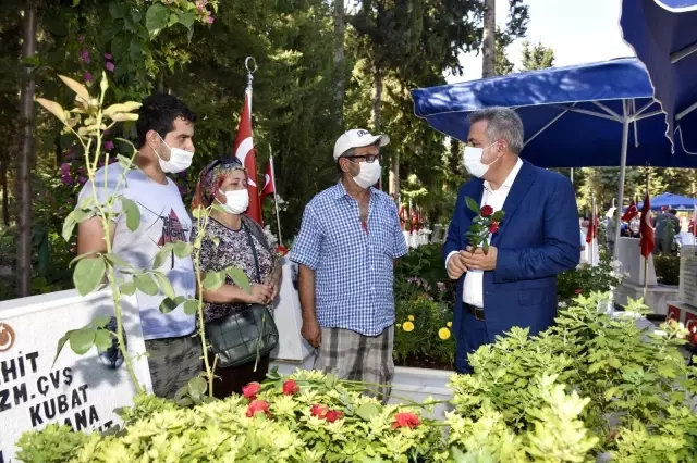 Son dakika haberleri... Kurban Bayramı'nda şehit ve yakınları unutulmadı