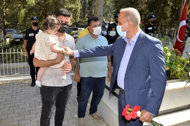 Son dakika haberleri... Kurban Bayramı'nda şehit ve yakınları unutulmadı