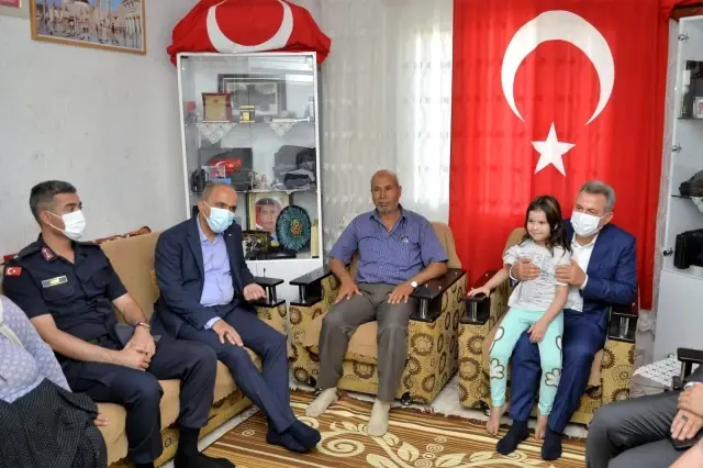 Son dakika haberleri... Kurban Bayramı'nda şehit ve yakınları unutulmadı