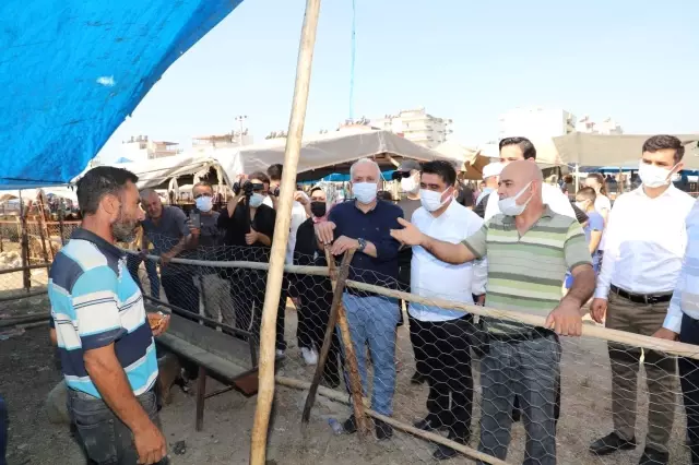 Kurbanlık için gelen vatandaşa çorba belediyeden