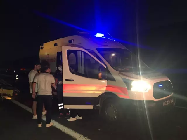 Kuzey Marmara Otoyolu'nda zincirleme kaza: 2'si çocuk 5 yaralı