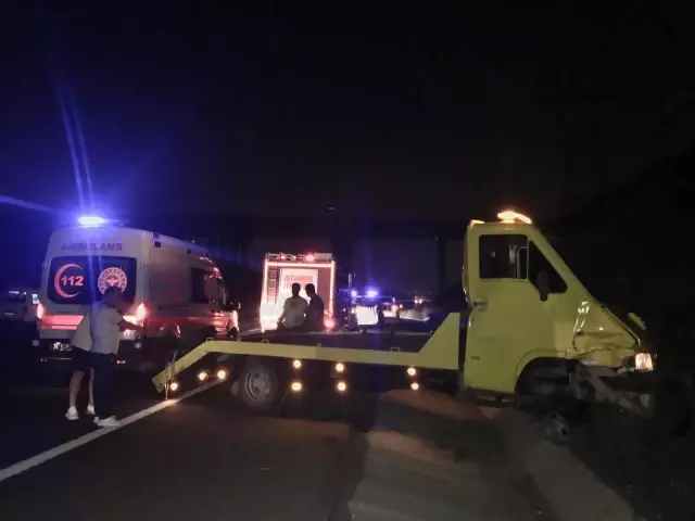 Kuzey Marmara Otoyolu'nda zincirleme kaza: 2'si çocuk 5 yaralı