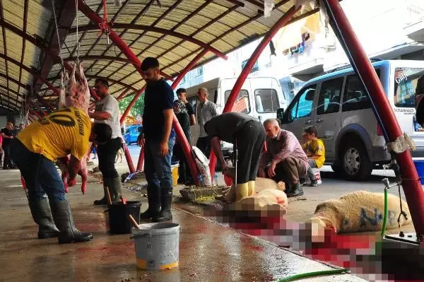 Manisa'da kurban manzaraları