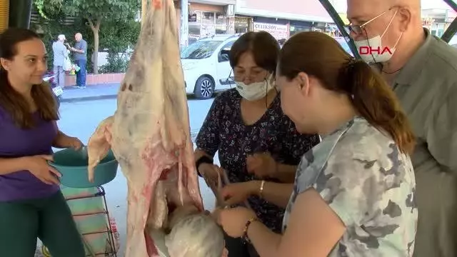 Manisa'da kurban manzaraları