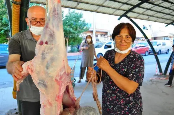 Manisa'da kurban manzaraları