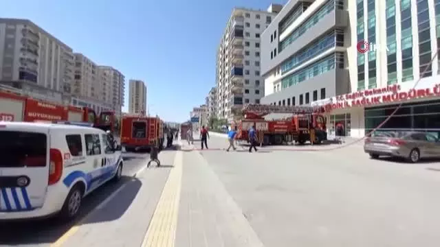 Son dakika haberleri... Mardin İl Sağlık Müdürlüğü'nde yangın