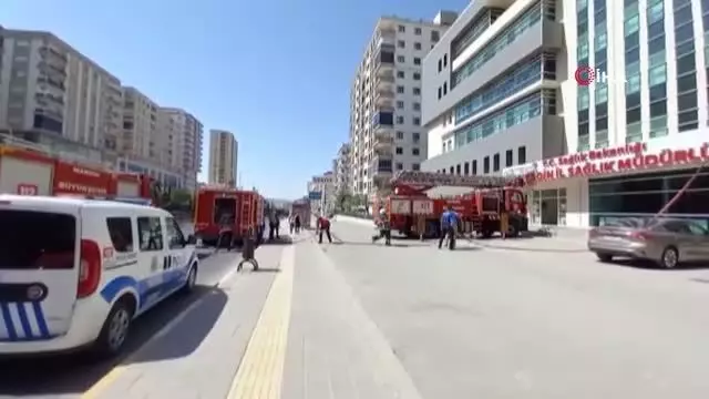 Son dakika haberleri... Mardin İl Sağlık Müdürlüğü'nde yangın
