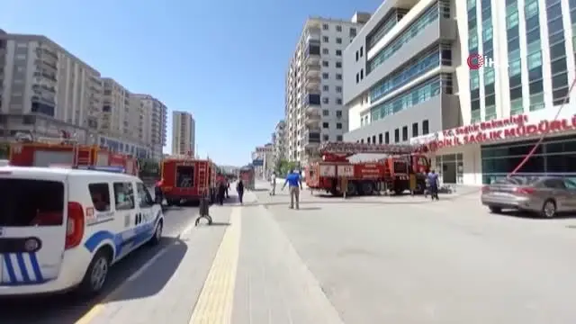 Son dakika haberleri... Mardin İl Sağlık Müdürlüğü'nde yangın